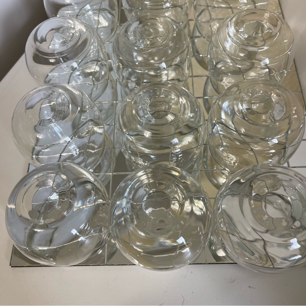 Princess House Roly Poly Cocktail Punch Cups 12 In Box - Picture 8 of 12